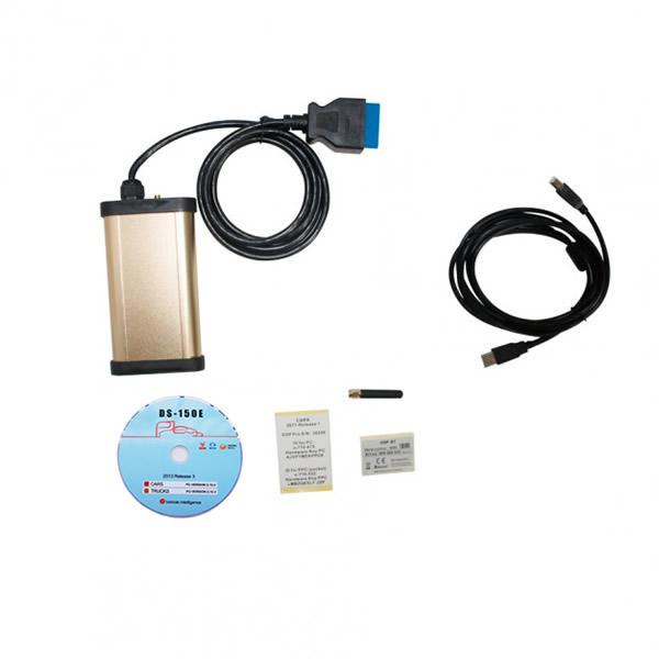 Promotion Top quality TCS Multidiag CDP Plus 3 in 1 with OKI Chip and Bluetooth better support BMW and Ford Cars