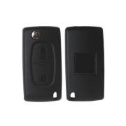 Flip Remote Key 2 Button with ID46 Chip For Peugeot 307