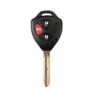 Key Shell 3 Button For Toyota 5 pcs per lot