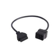 Renault 12 pin to OBD2 female Connector Adapter OBD