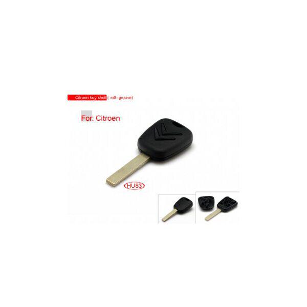 Transponder Key Shell HU83 For Citroen 10pcs/lot