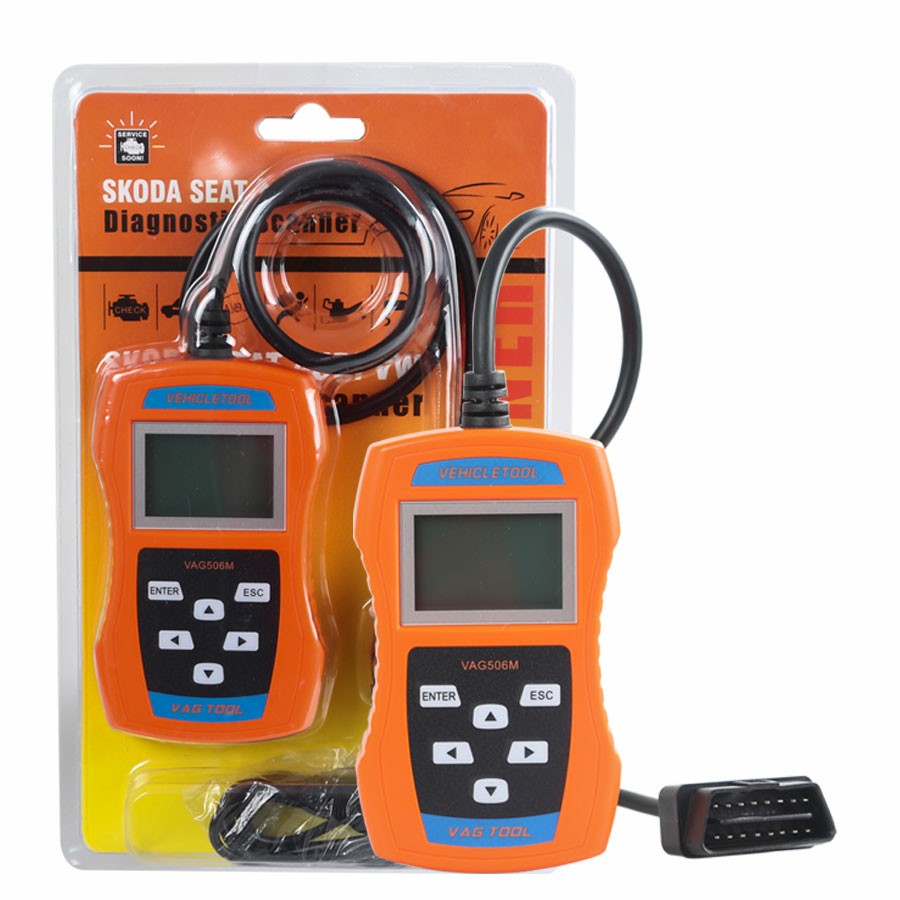 VAG506M  Code Reader Support TP-CAN and New UDS Protocol