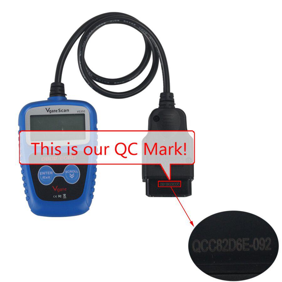 Vgate VS350 CAN BUS/OBDII Code Reader