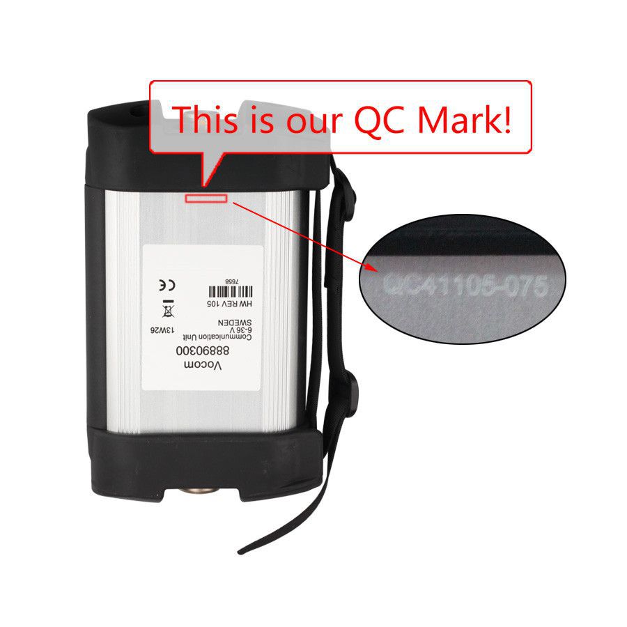 Volvo 88890300 Vocom Interface for Volvo/Renault/UD/Mack Truck Diagnose Round Interface