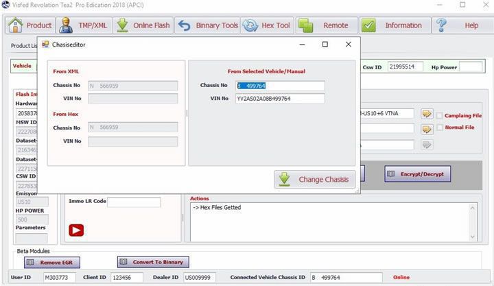 Volvo Intermediate Storage File Encryptor/Decryptor Visfed Revolation Tea2 Professional 2019 (APCI)