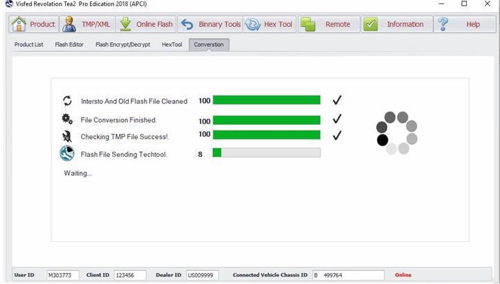 Volvo Intermediate Storage File Encryptor/Decryptor Visfed Revolation Tea2 Professional 2019 (APCI)