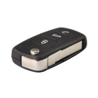 New 3 Button Remote Flip Key 434MHz 5K0 837 202 AD CAN Chip Inside For VW