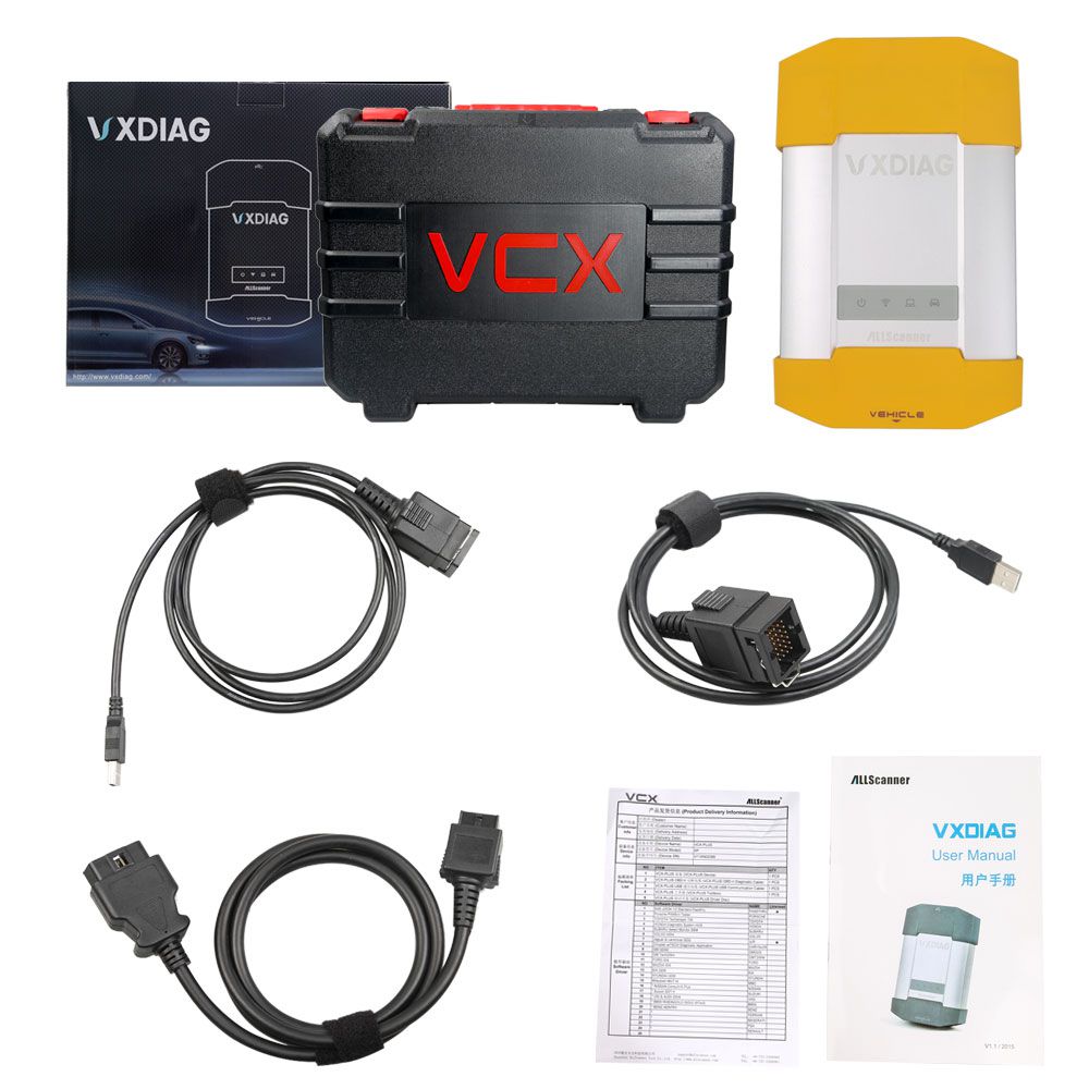 VXDIAG VCX DoIP Jaguar Land Rover Diagnostic Tool with PATHFINDER V182 & JLR SDD V153 Software Contained in HDD Ready to Use