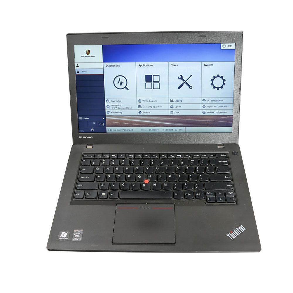 VXDIAG VCX-DoIP Porsche Piwis III with V37.900 Piwis Software on Lenovo T440P Ready to Use