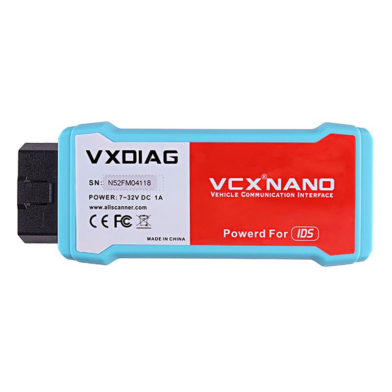VXDIAG VCX NANO for Ford/Mazda 2 in 1 with IDS V125 Wifi Version