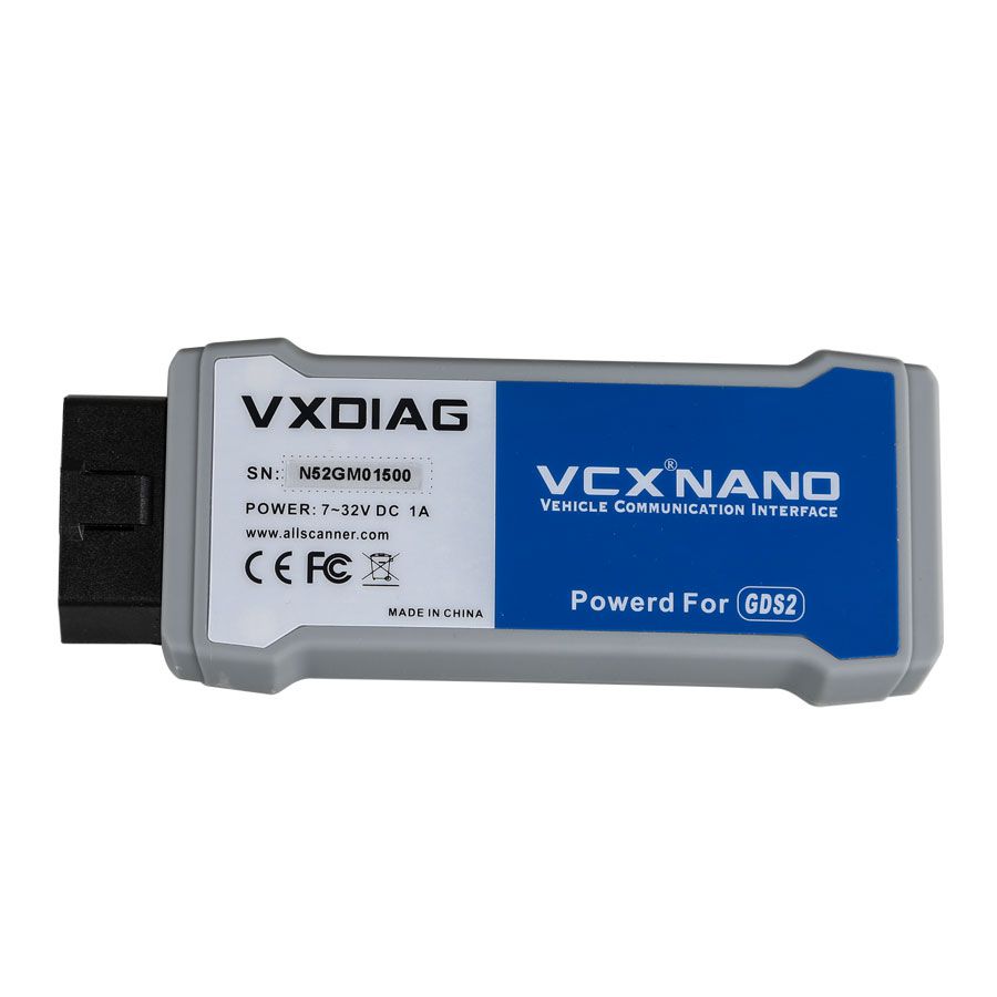 USB Version VXDIAG VCX NANO for GM/OPEL GDS2 V2021.4 Tech2WIN 16.02.24 Diagnostic Tool