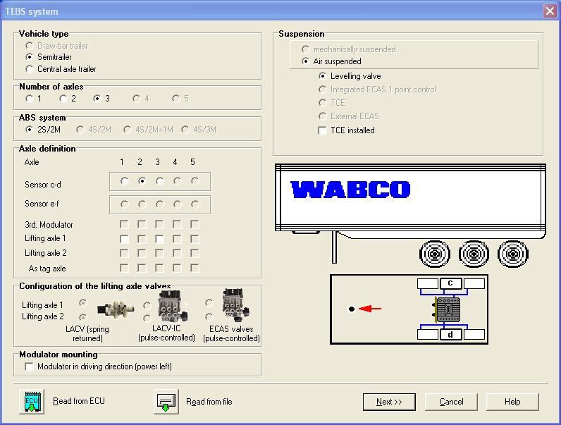 WABCO Diagnostic KIT Trailer and Truck Diagnostic Interface