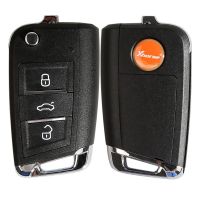 Xhorse XSMQB1EN Smart Remote Key VW MQB Filp 3 Buttons Proximity English 5pcs/lot