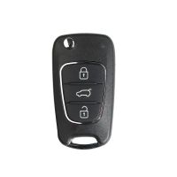 Xhorse XKHY02EN Wire Remote Key Hyundai Flip 3 Buttons English 5pcs/lot