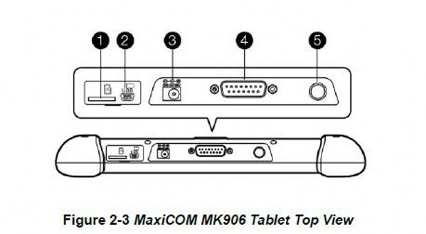 Original AUTEL MaxiCom MK906