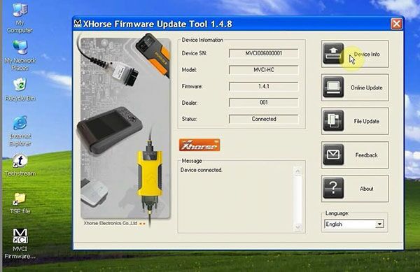 MINI VCI for TOYOTA Single Cable Software 