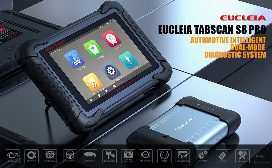EUCLEIA TabScan S8 Pro