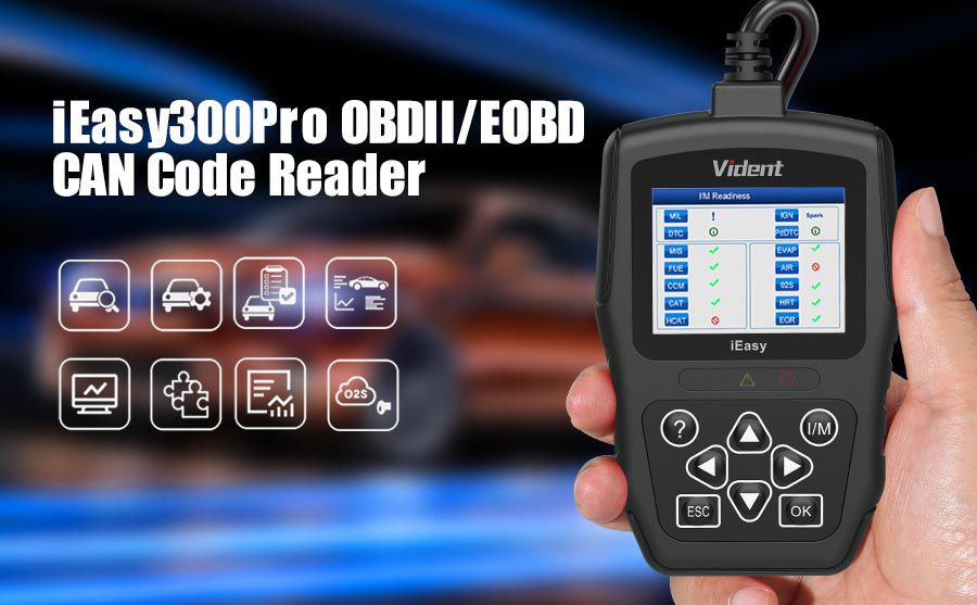 Vident iEasy300 Pro OBDII/EOBD Code Reader